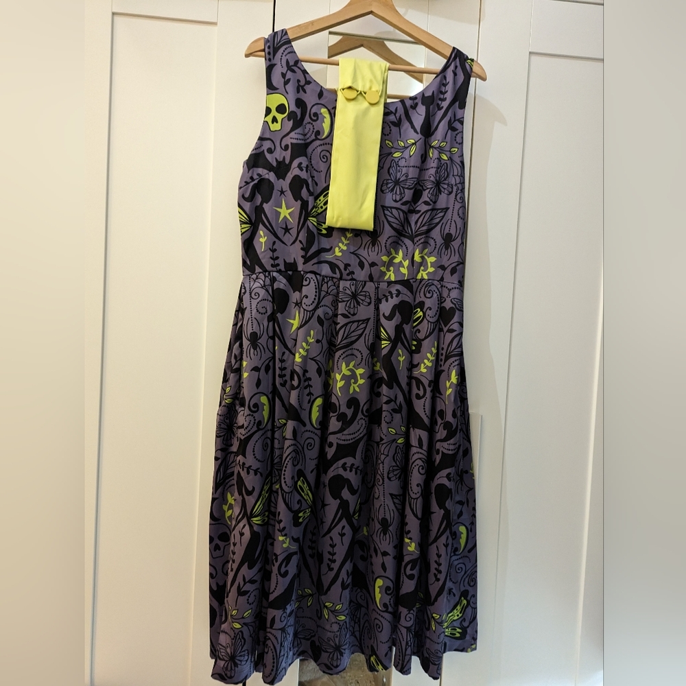 Lindy bop sateen nevermore dress